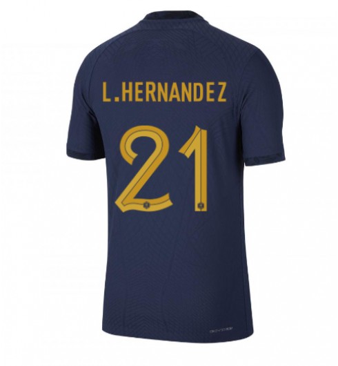 Francie Lucas Hernandez #21 Domácí Dres MS 2022 Krátký Rukáv